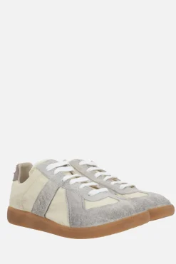 MAISON MARGIELA Replica sneakers in nylon and suede