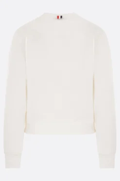 Women THOM BROWNE reverse jersey sweatshirt