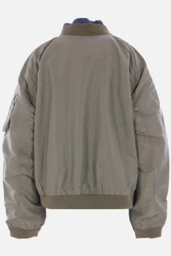 Women LEVI'S X SACAI reversible jacket in denim and nylon