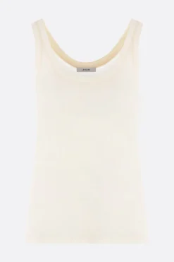 Women LEMAIRE rib jersey tank top