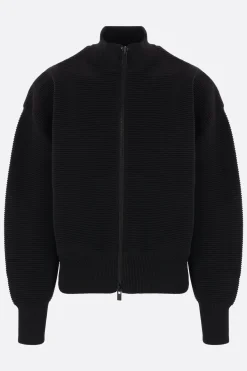 CFCL rib knit bomber jacket