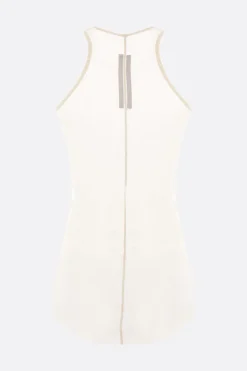 Women RICK OWENS ribbed cotton tank top