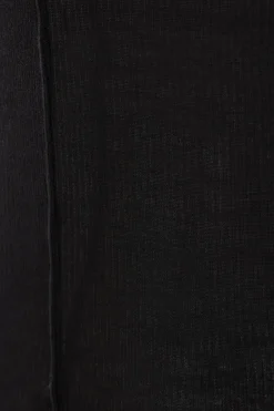 RICK OWENS ribbed jersey long-sleeved t-shirt
