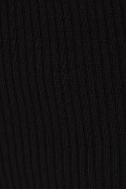 Women RICK OWENS ribbed knit top with cut-out