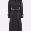 Women DRIES VAN NOTEN Risto double-breasted trench coat in cotton