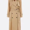 Women DRIES VAN NOTEN Risto double-breasted trench coat in cotton