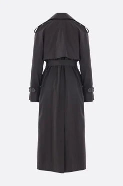 Women DRIES VAN NOTEN Risto double-breasted trench coat in cotton