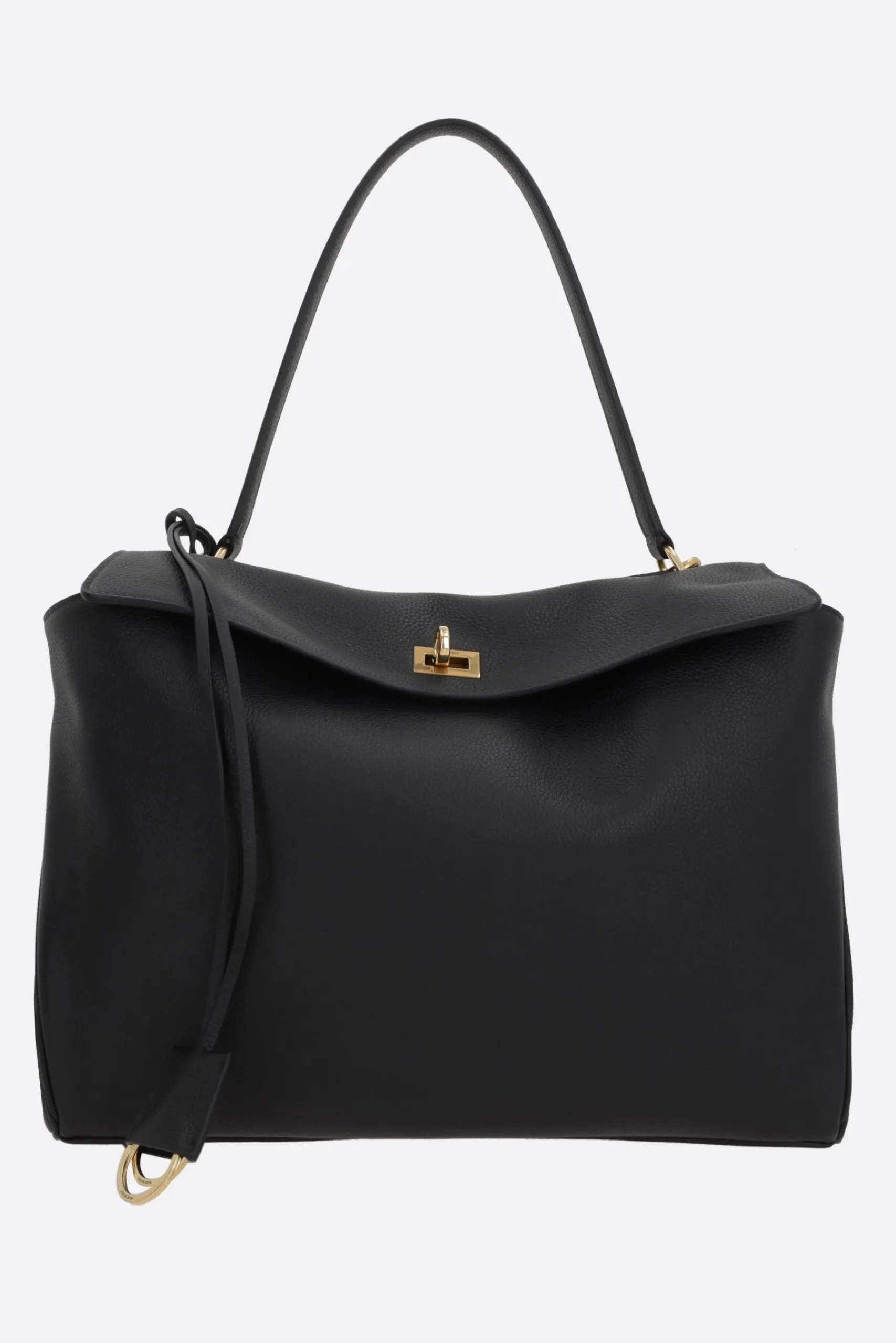 Women BALENCIAGA Rodeo medium handbag in grainy leather