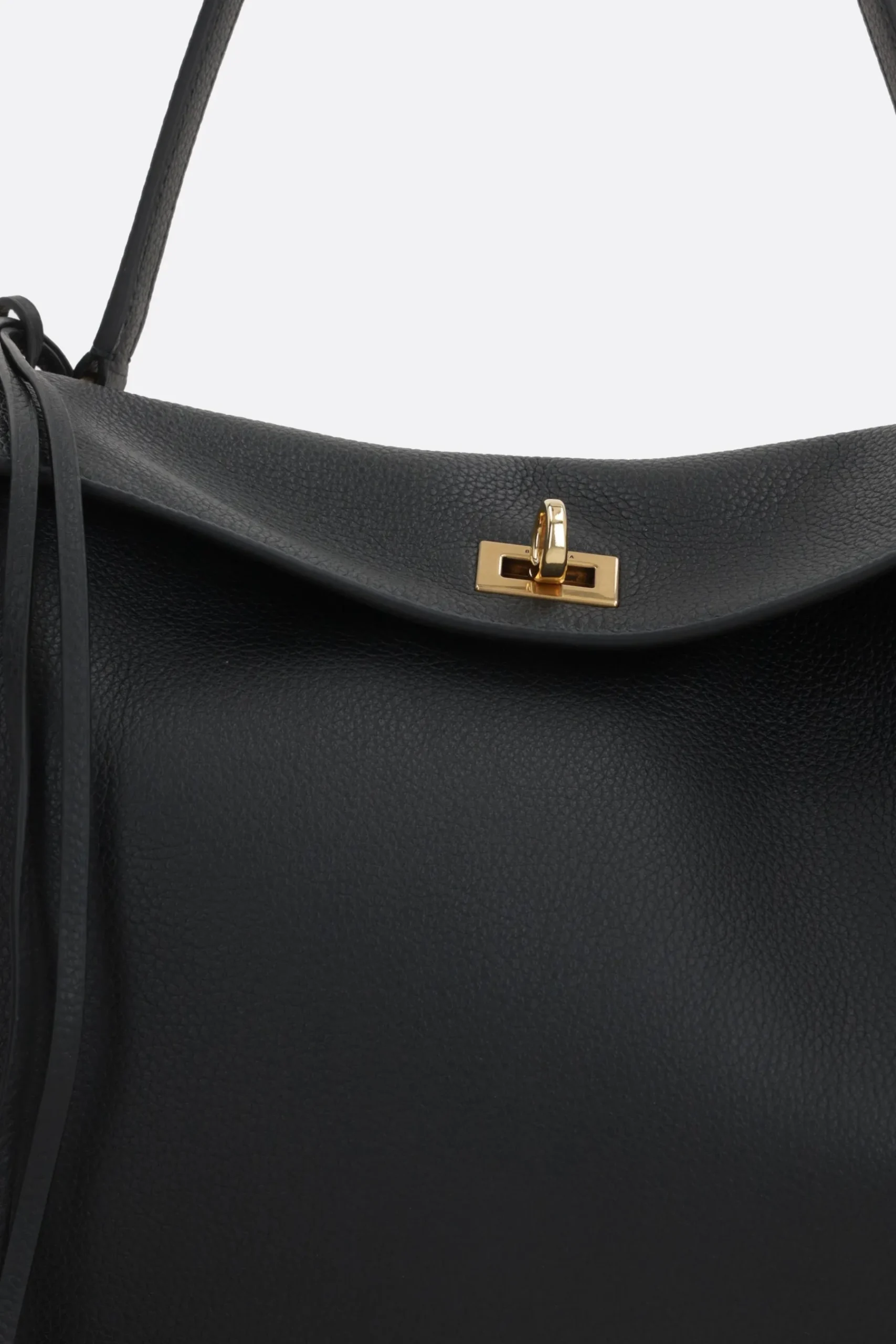 Women BALENCIAGA Rodeo medium handbag in grainy leather