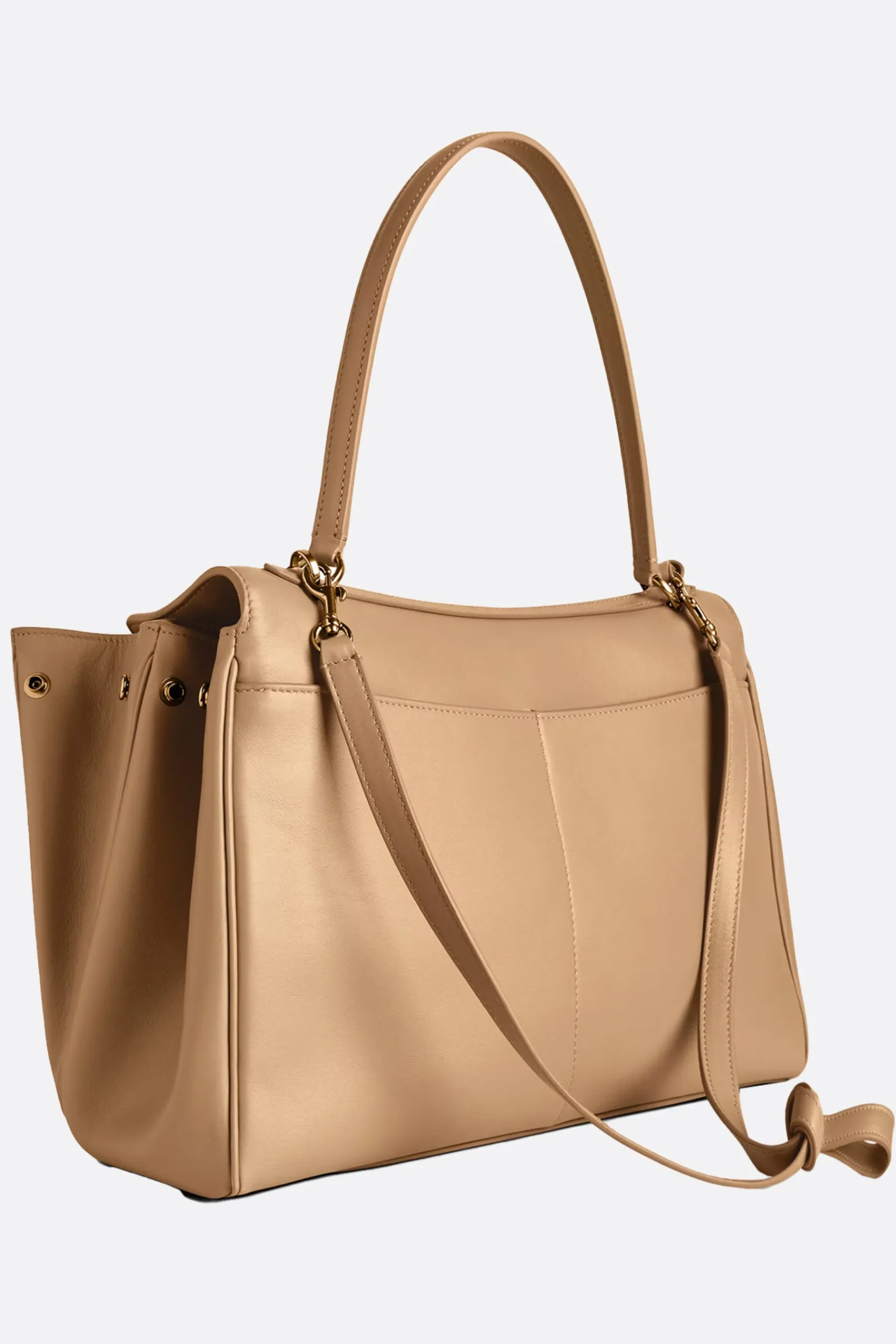 Women BALENCIAGA Rodeo medium handbag in smooth leather