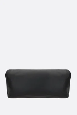 Women JIL SANDER Rollup small smooth leather shoulder bag