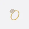 Women HUM Rosecut Diamond Pavé ring