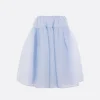 Women CECILIE BAHNSEN Rosie circle skirt in quilted Nimbus fabric
