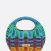 Women SACAI Round handbag in PVC