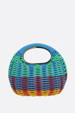 Women SACAI Round handbag in PVC