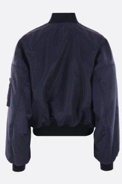 BALENCIAGA Round padded bomber jacket in nylon