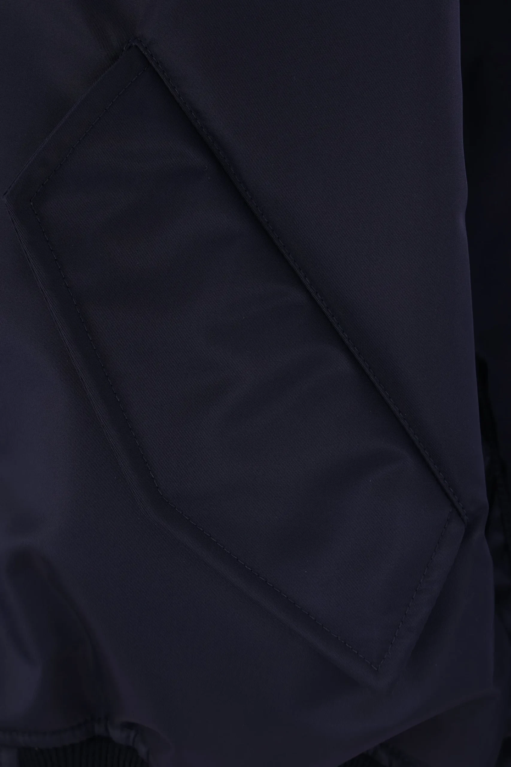 BALENCIAGA Round padded bomber jacket in nylon