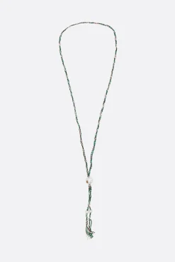 Women TAMARA TAICHMAN Scarlett cord necklace with pearls