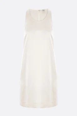 Women TOTEME scoop neck dress in satin