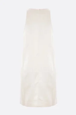Women TOTEME scoop neck dress in satin