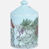 FORNASETTI Se Poi scented candle with Farfalle e Balaustra Décor