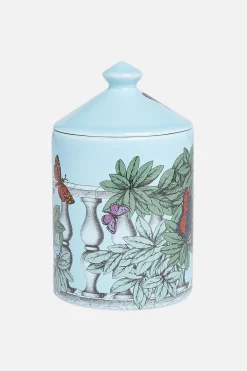 FORNASETTI Se Poi scented candle with Farfalle e Balaustra Décor