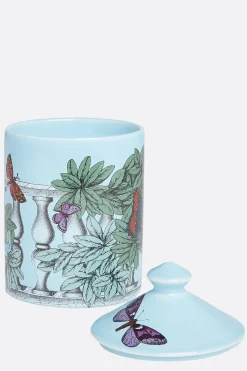 FORNASETTI Se Poi scented candle with Farfalle e Balaustra Décor