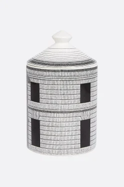 FORNASETTI Se Poi scented candle with Architettura Décor