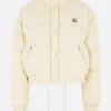 Women MONCLER Selle cropped down jacket in nylon