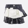 Women ALL IN sequin triple skirt