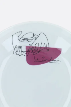 CASSINA Service Prunier: porcelain two soup plate set