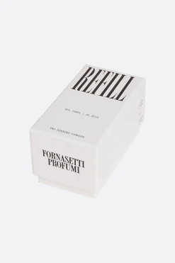 FORNASETTI set of two Refill scented candle Al Buio and Sul Tardi