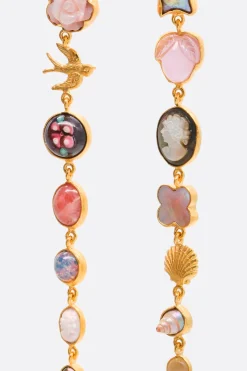 Women GRAINNE MORTON Seven Charm Victorian drop earrings