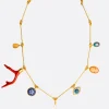 Women GRAINNE MORTON Seven Wire Charm necklace