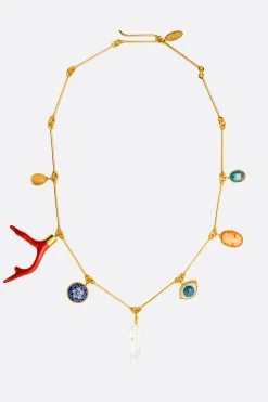 Women GRAINNE MORTON Seven Wire Charm necklace