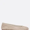 Women PALOMA BARCELO' Shell ballerinas in woven leather