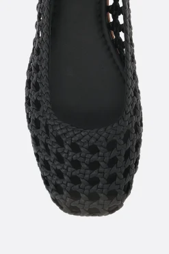 Women PALOMA BARCELO' Shell ballerinas in woven leather