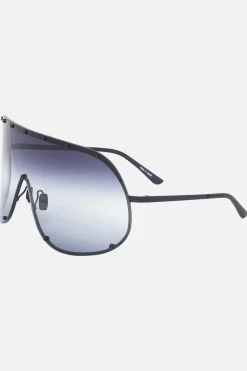 RICK OWENS Shield metal sunglasses