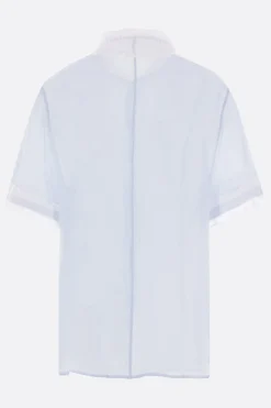 Women JIL SANDER short-sleeve shirt in georgette