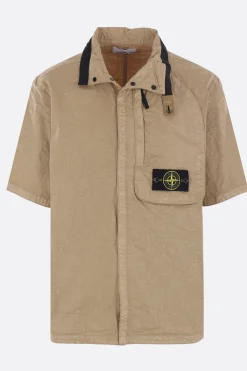 STONE ISLAND short-sleeve shirt in nylon