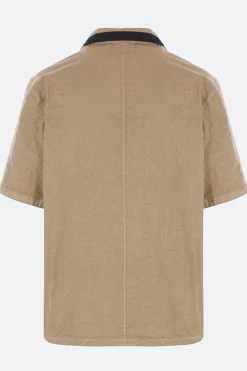STONE ISLAND short-sleeve shirt in nylon