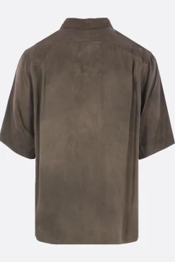 ZIGGY CHEN short-sleeve shirt in silk blend