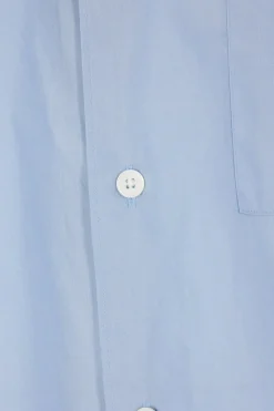 AURALEE short-slevee shirt in Finx cotton