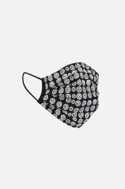 10 CORSO COMO signature circle print fabric fasce mask