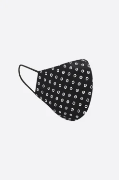 10 CORSO COMO signature circle print fabric face mask