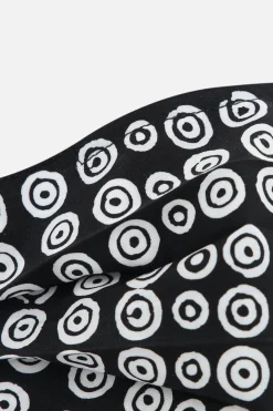 10 CORSO COMO signature circle print fabric fasce mask