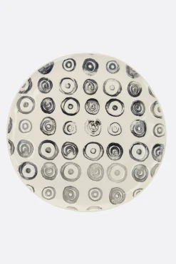 10 CORSO COMO signature circles porcelain dinner plate