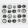 10 CORSO COMO signature circles print linen tea towel