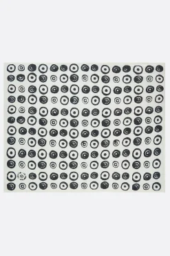 10 CORSO COMO signature circles print linen tea towel