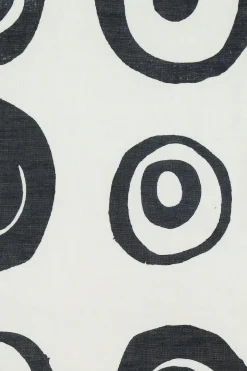 10 CORSO COMO signature circles print linen tea towel